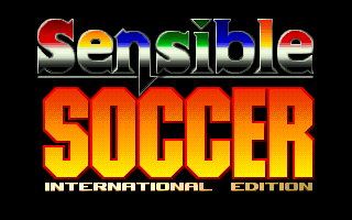 International Sensible Soccer title screen for Jaguar